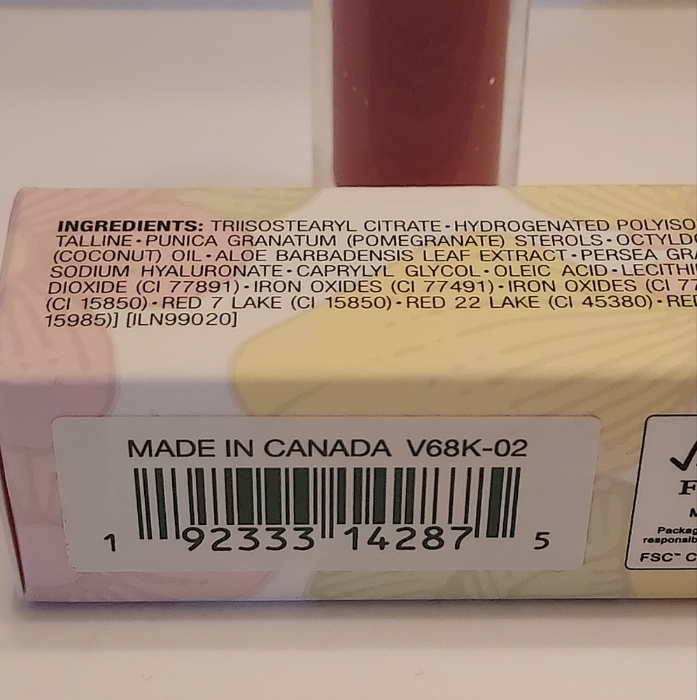 CLINIQUE Pop Plush Creamy Lip Gloss *CHIFFON POP* / 0.11 oz / New in box - Picture 5 of 5